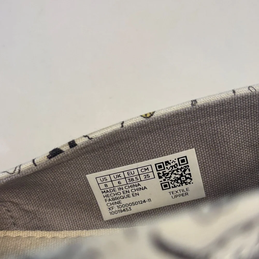 TOMS Slip-On Canvas Shoes with Multicolor Dog Print - Cream - Picture 2 of 8